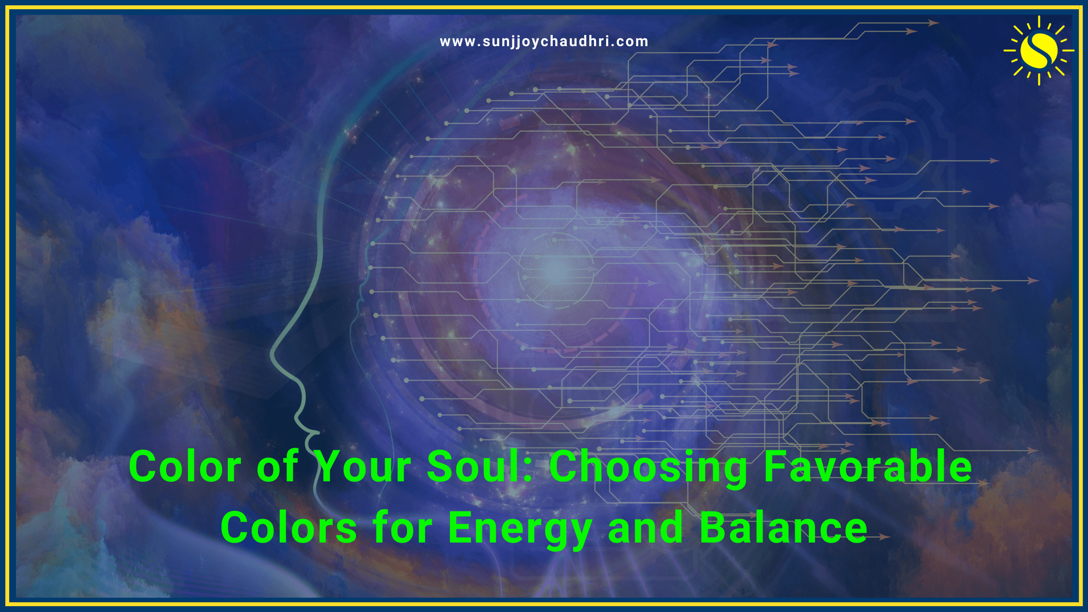 Sunjjoy CHaudhri Favorable colors for energy and emotional balance in daily life