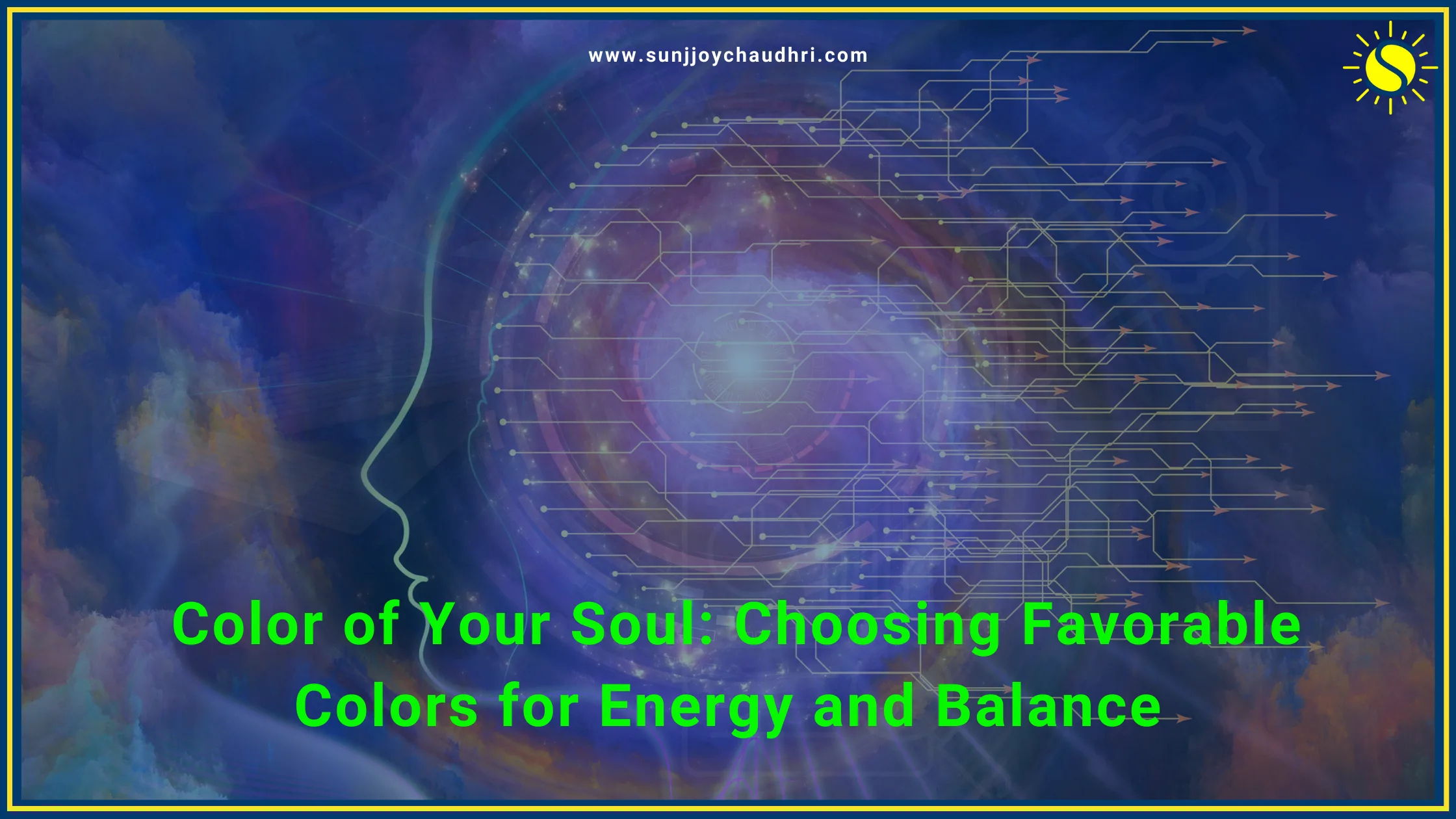 Favorable colors for energy and emotional balance in daily life