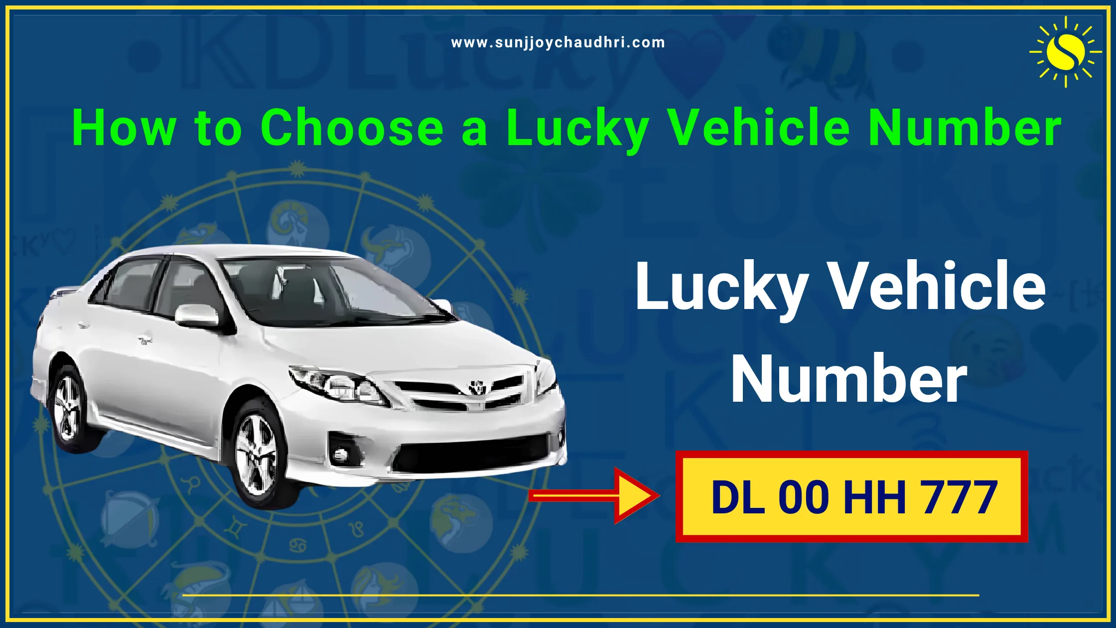 How to choose a lucky vehicle number for success using numerology and astrology